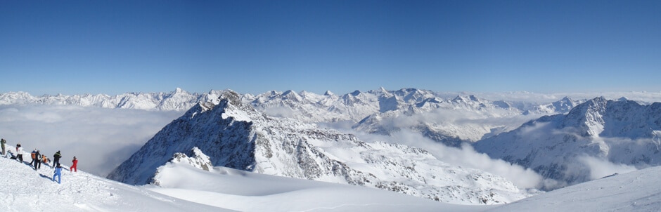 panorama foto alpen