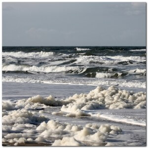 Rough sea