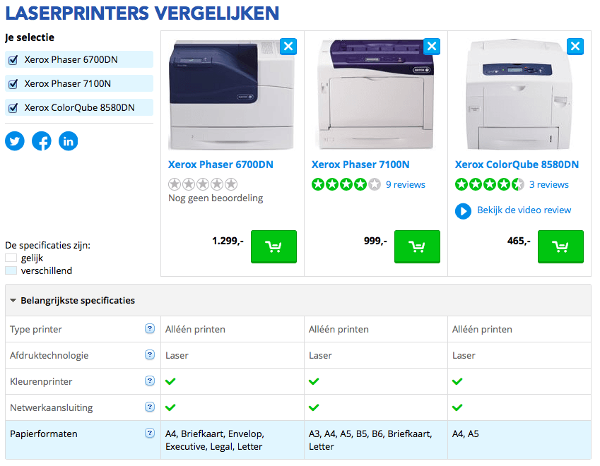 laserprinter met hoge resolutie