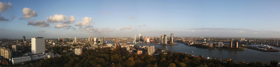 panorama foto rotterdam