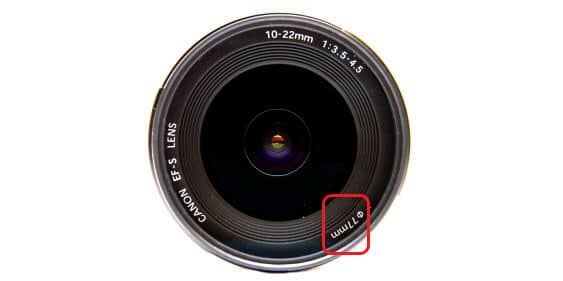 diameter lens filter