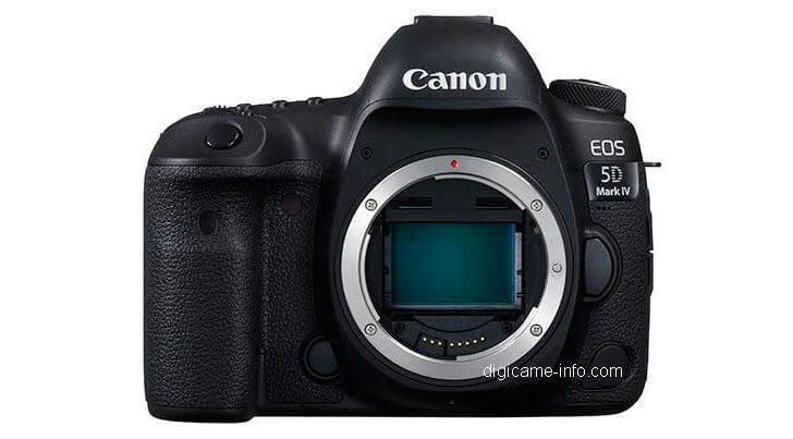 canon eos 5d mark iv voorkant