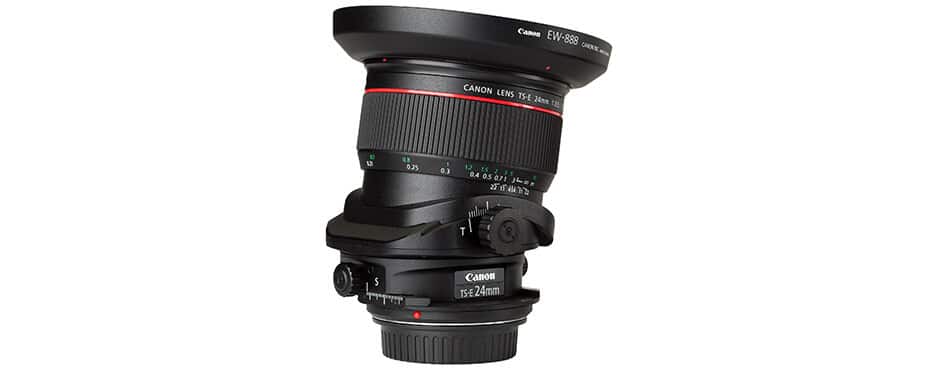 Canon tilt shift lens