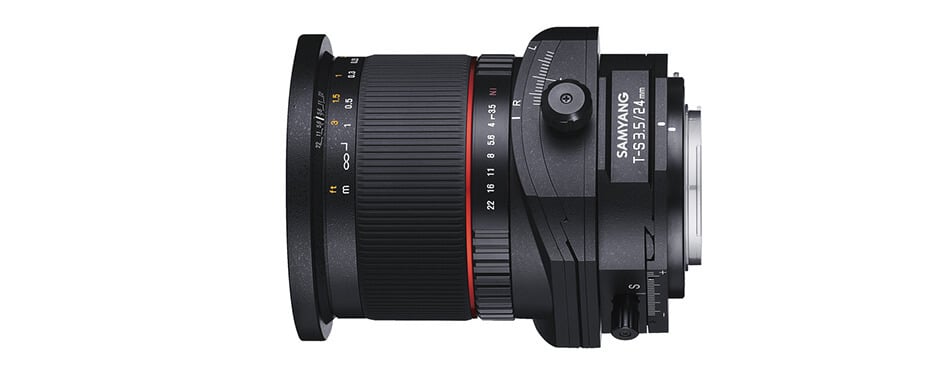 Samyang Tilt shift lens