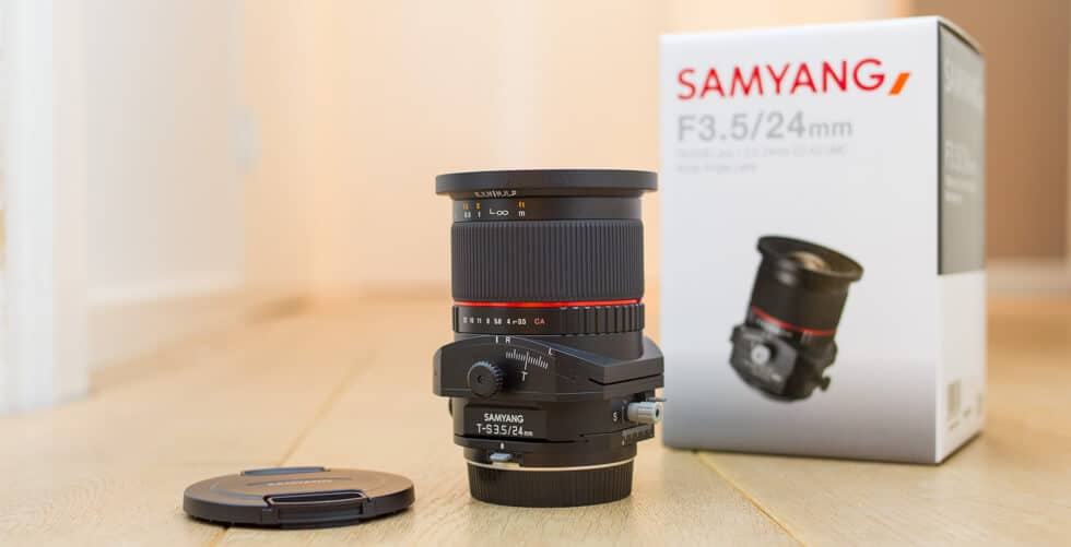 Samyang 24mm tilt shift