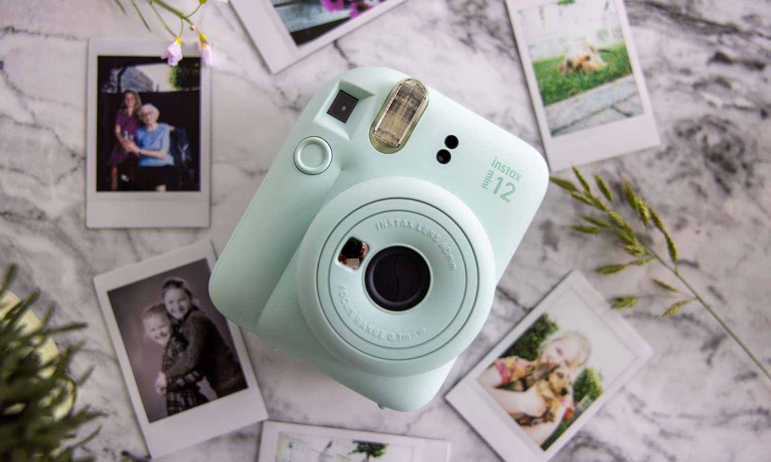 fujifilm instax mini 12 mint groen