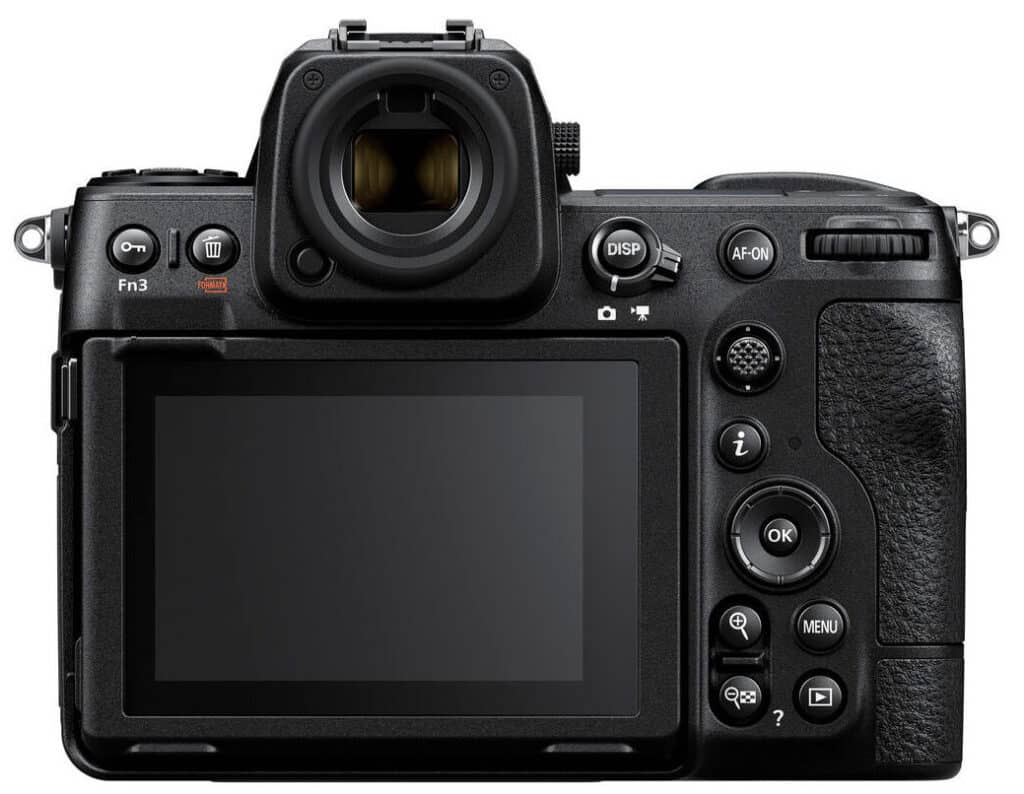 nikon z8 achterkant