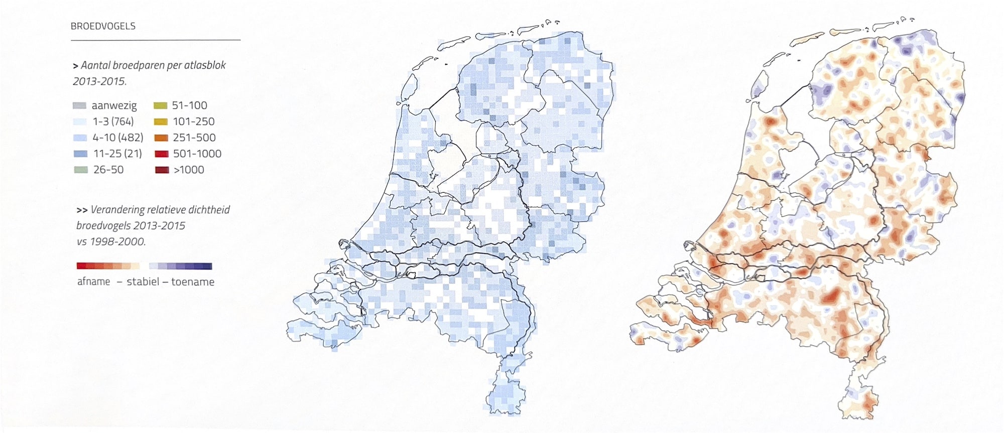 Kaart torenvalk Nederland