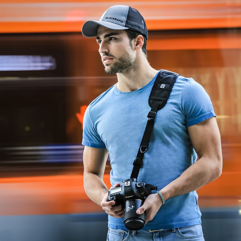 black rapid camera Schouderriem