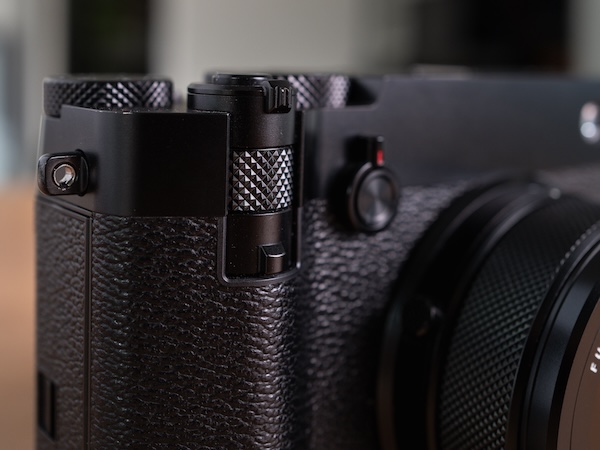 De zoomknop op de Fujifilm GFX 100RF