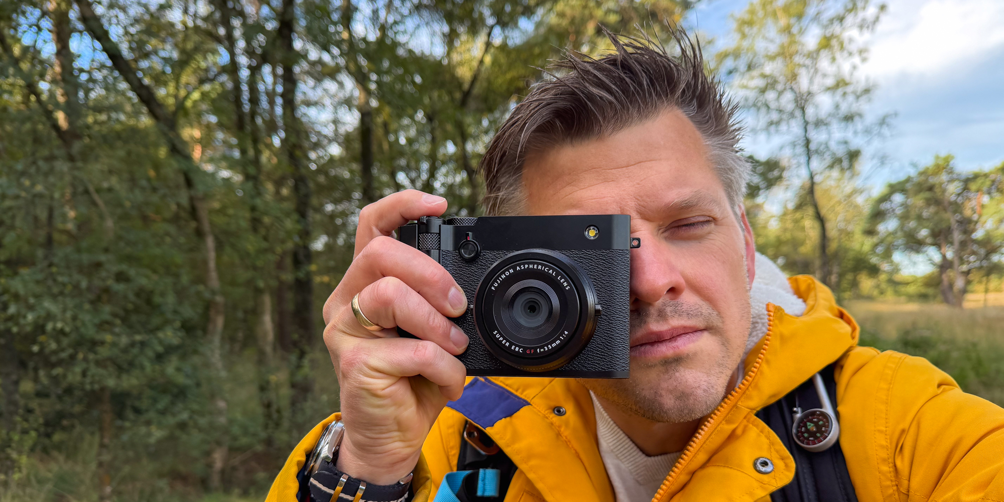 Fujifilm GFX 100RF selfie
