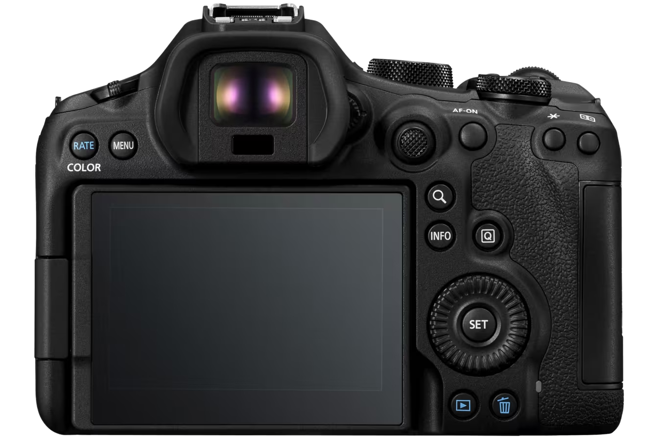 Canon EOS R6 mark III back