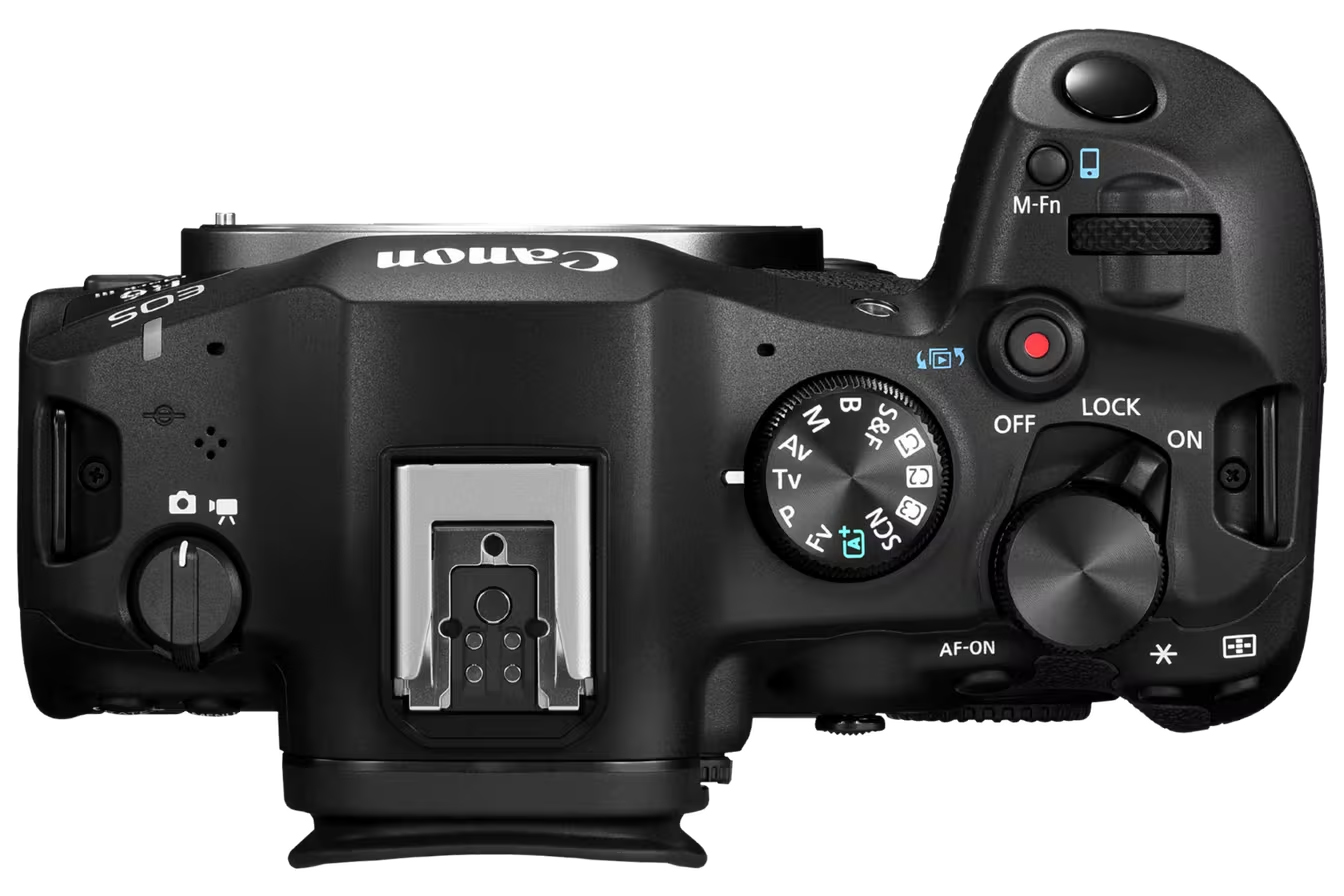 Canon EOS R6 mark III top