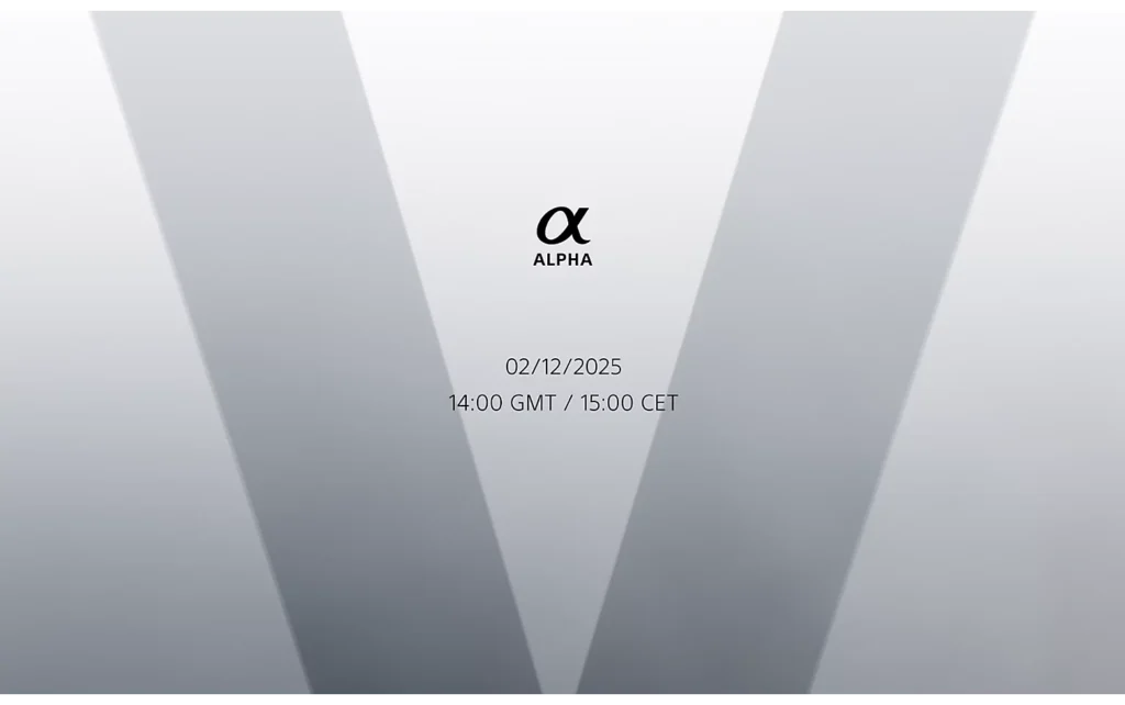 sony a7 v teaser