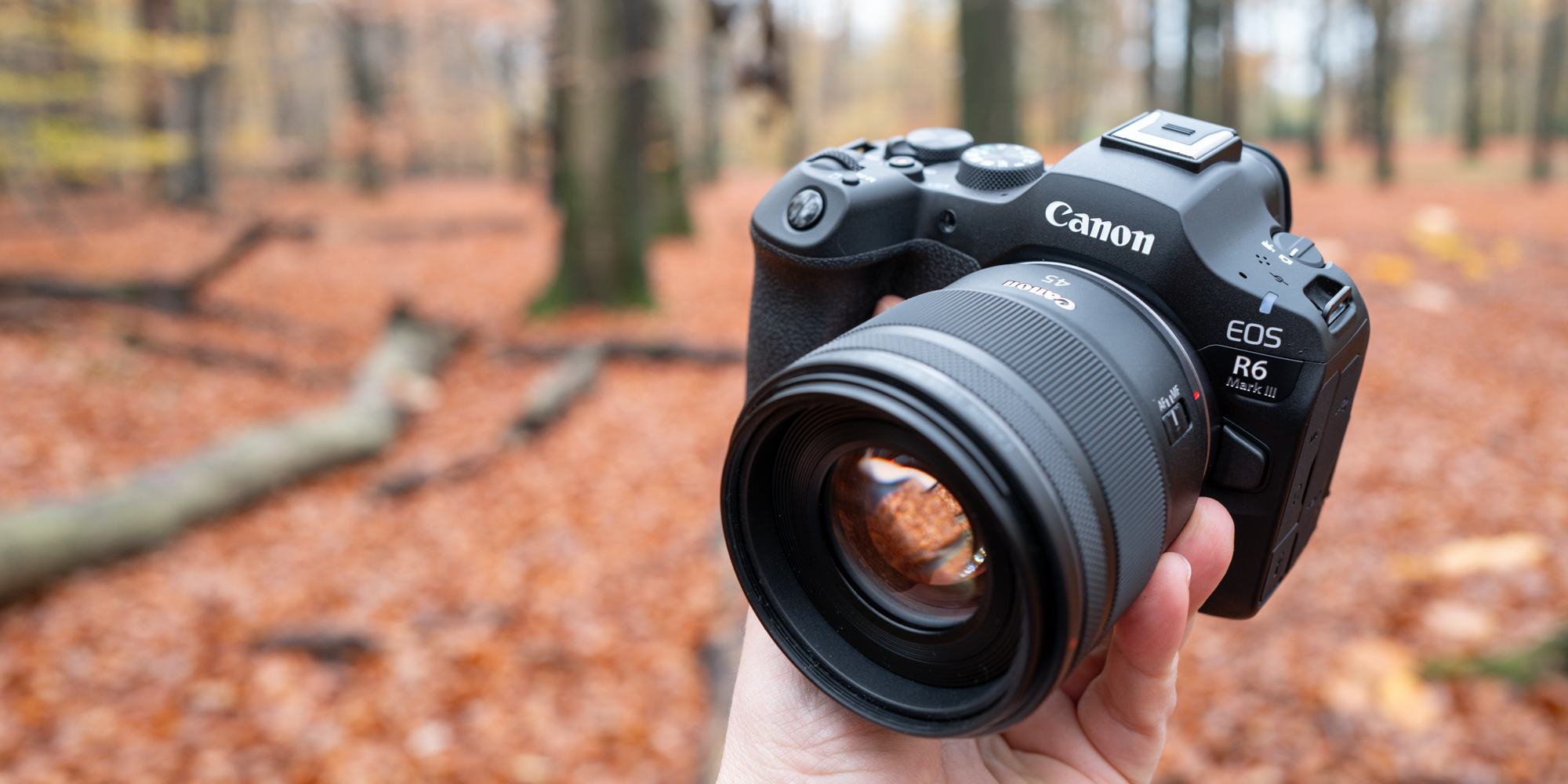 De Canon EOS R6 mark III in gebruik