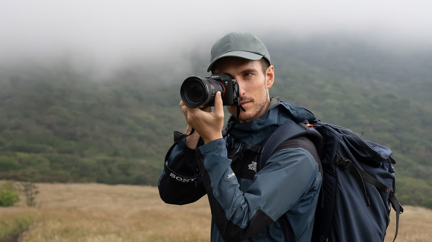 sony a7 v systeemcamera in gebruik