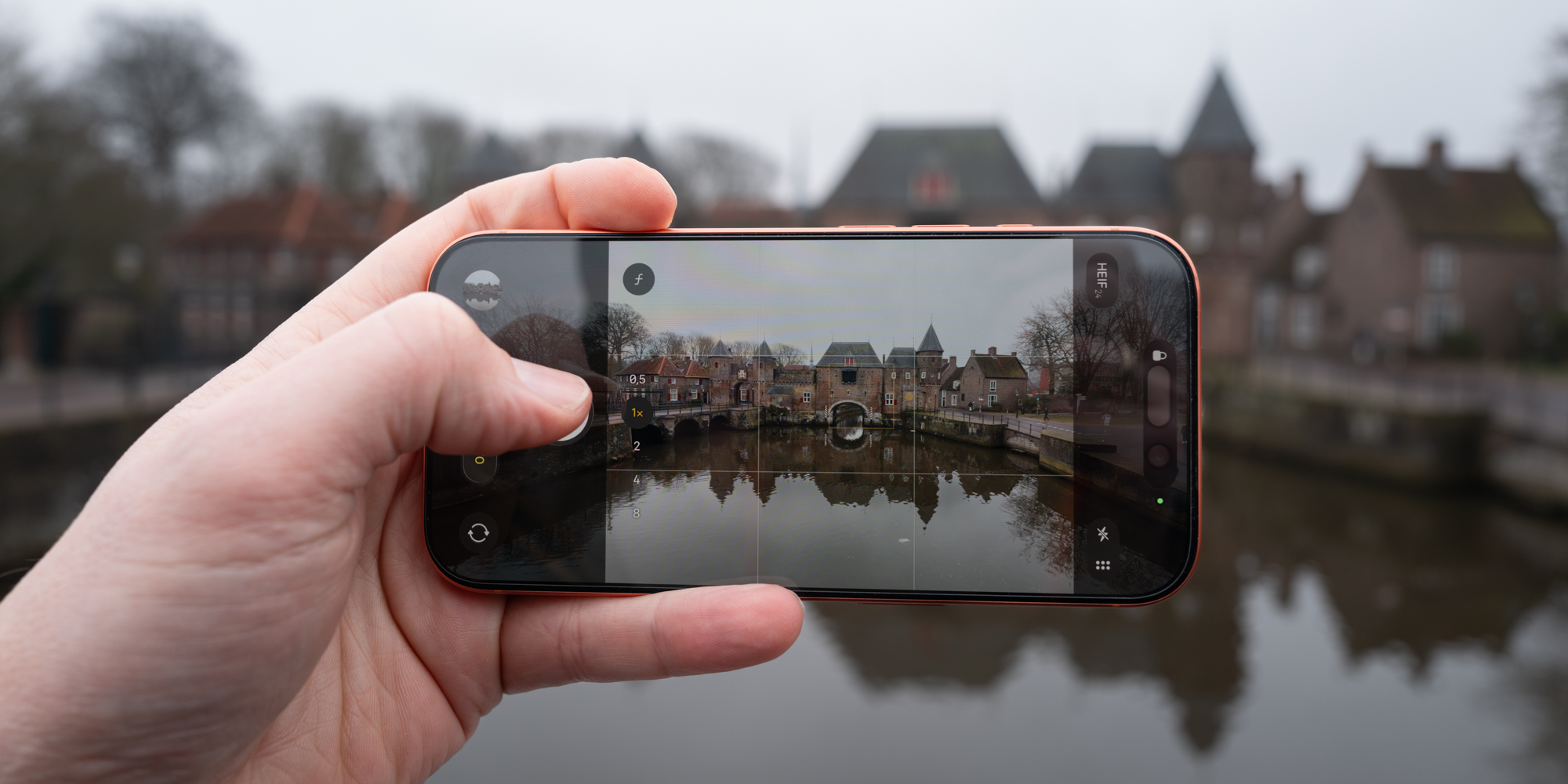 Mijn eigen iphone 17 pro in gebruik