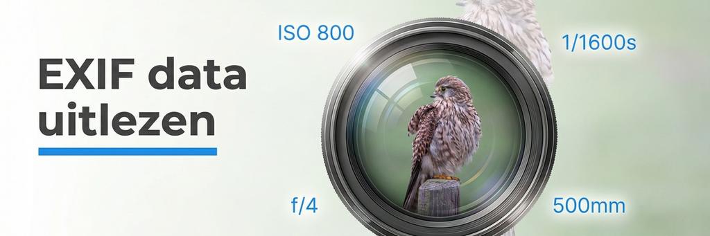 EXIF data uitlezen van een foto met camera-instellingen