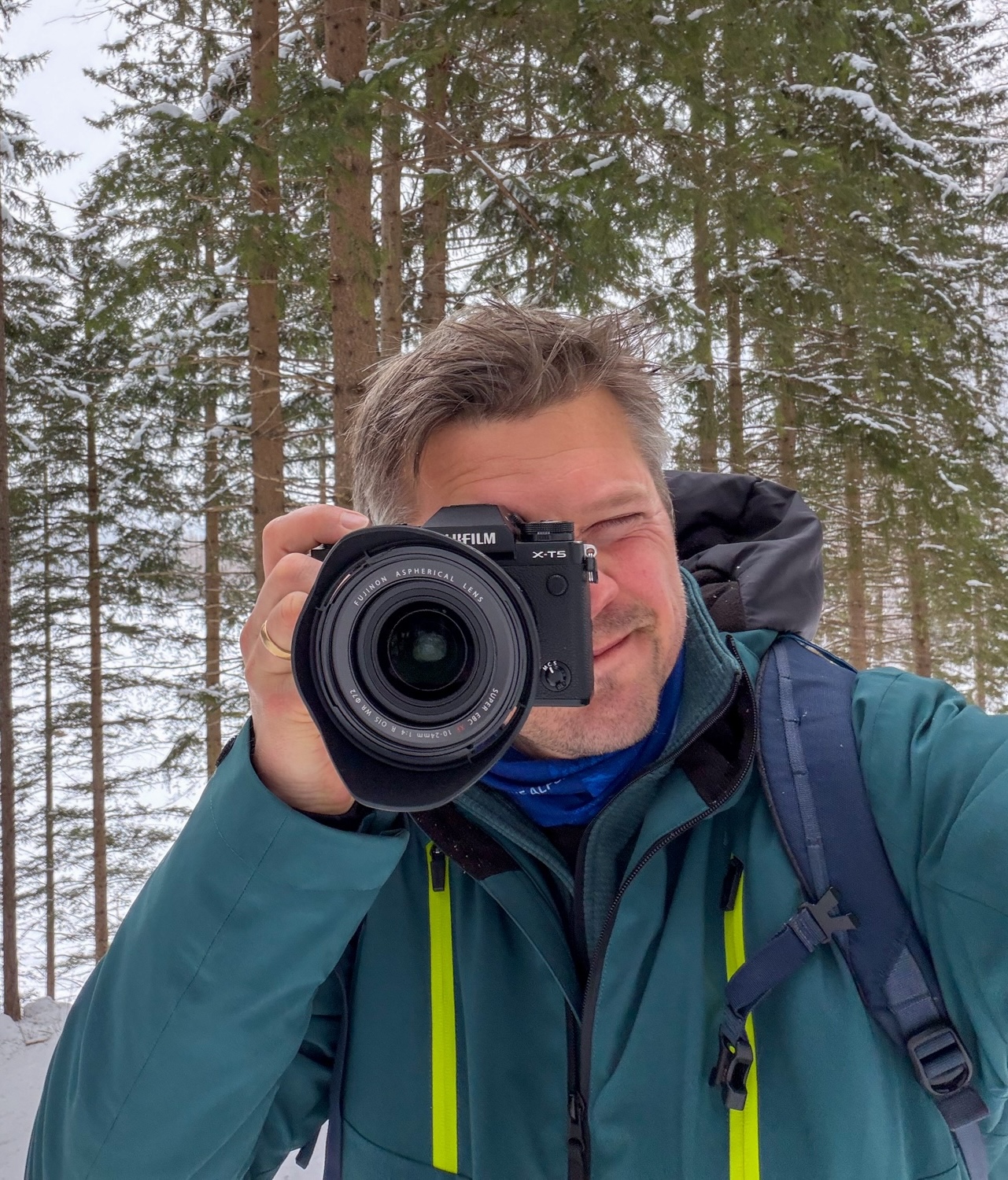 Fotograaf Thijs Schouten fotografeert met de Fujifilm X-T5