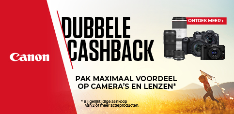 canon dubbele cashback actie 2026
