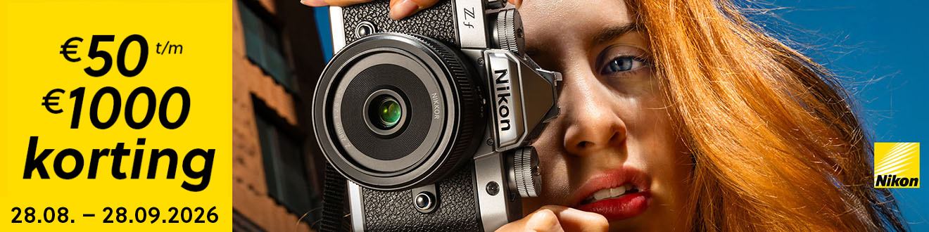 Nikon kassakorting nazomer 2026