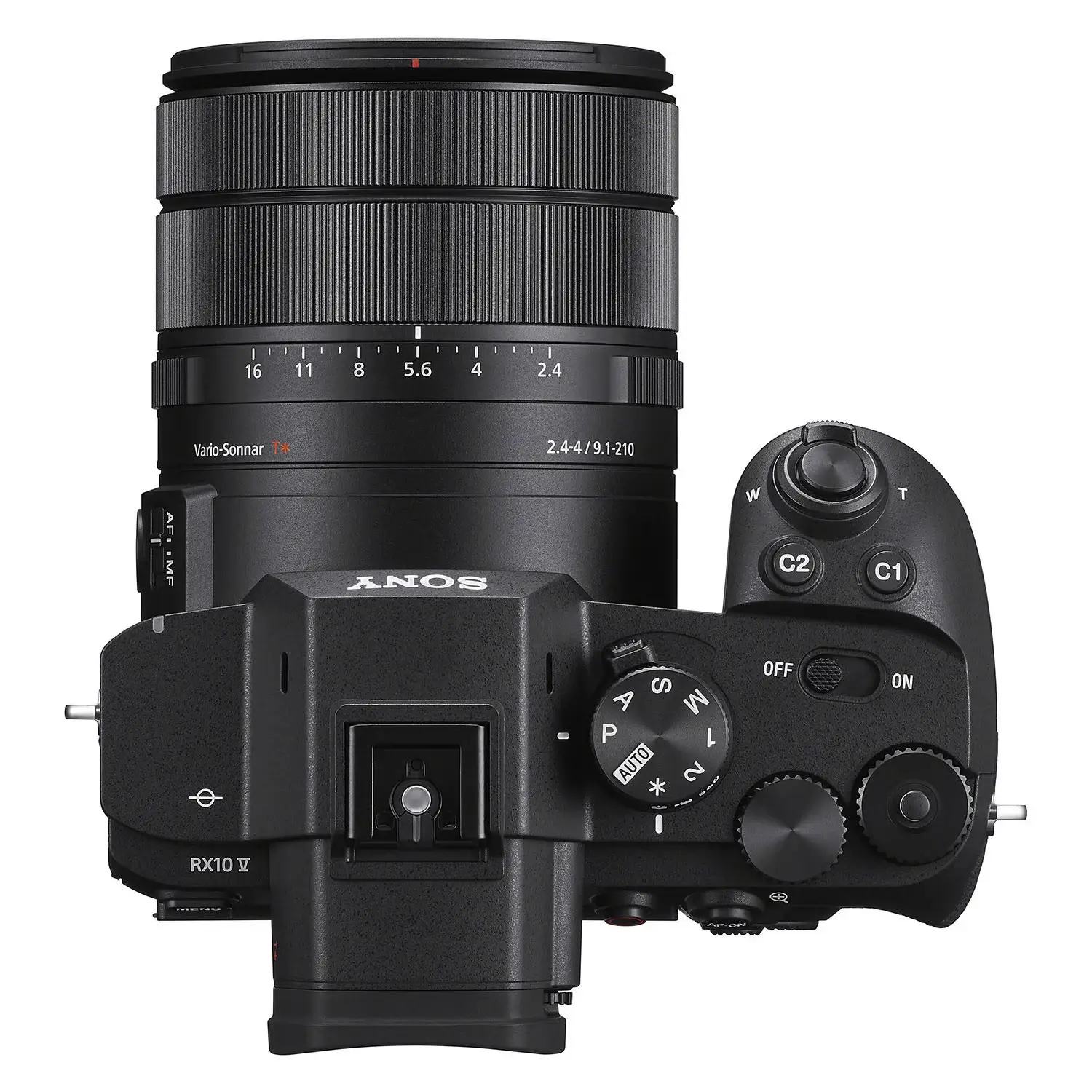 Sony RX10 top bovenkant