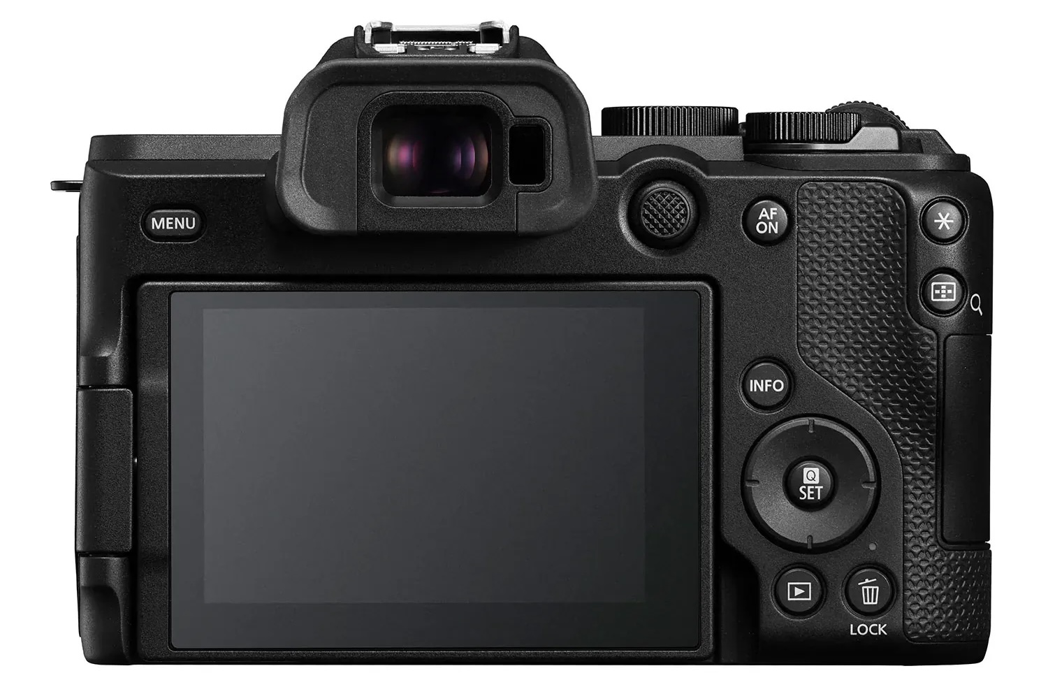 canon r8 mark ii achterkant