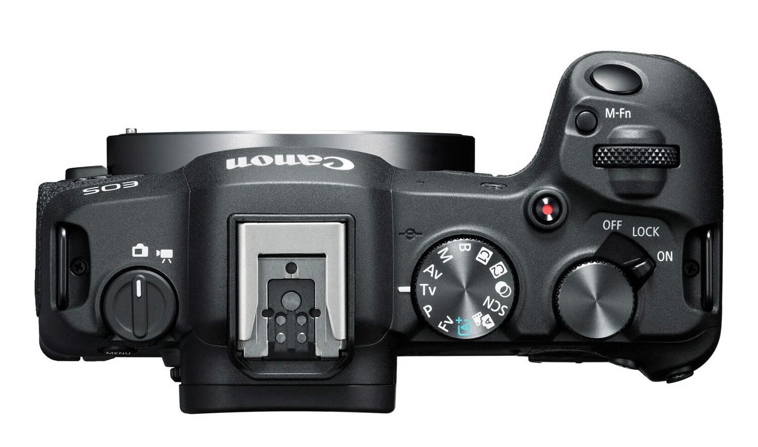canon r8 bovenkant