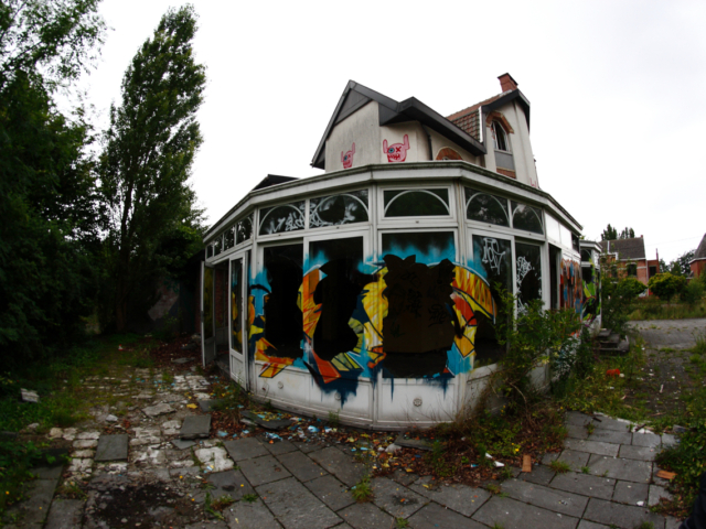 Verlaten restaurant